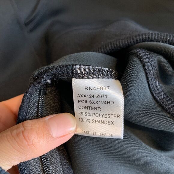 Tail Top Womens XXL 2XL Black Condoleezza Pullover Ruffle Collar Side Zipper - Picture 10 of 12